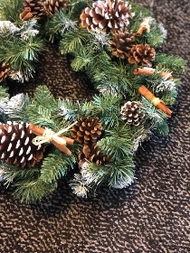 Artificial Pine Wreath